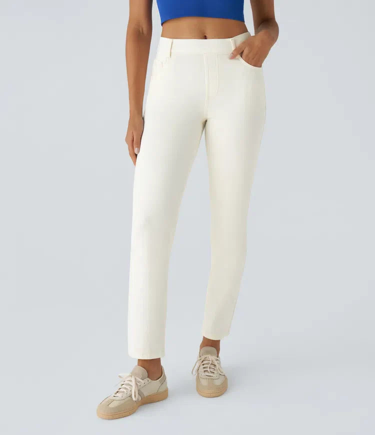 Mertens ANT | Elastische & Comfortabele Broek Met Hoge Taille