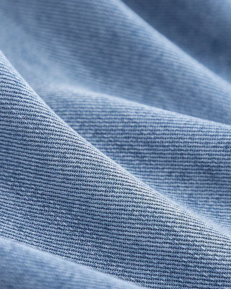 MARITES - DENIM EN SUÈDE JAS