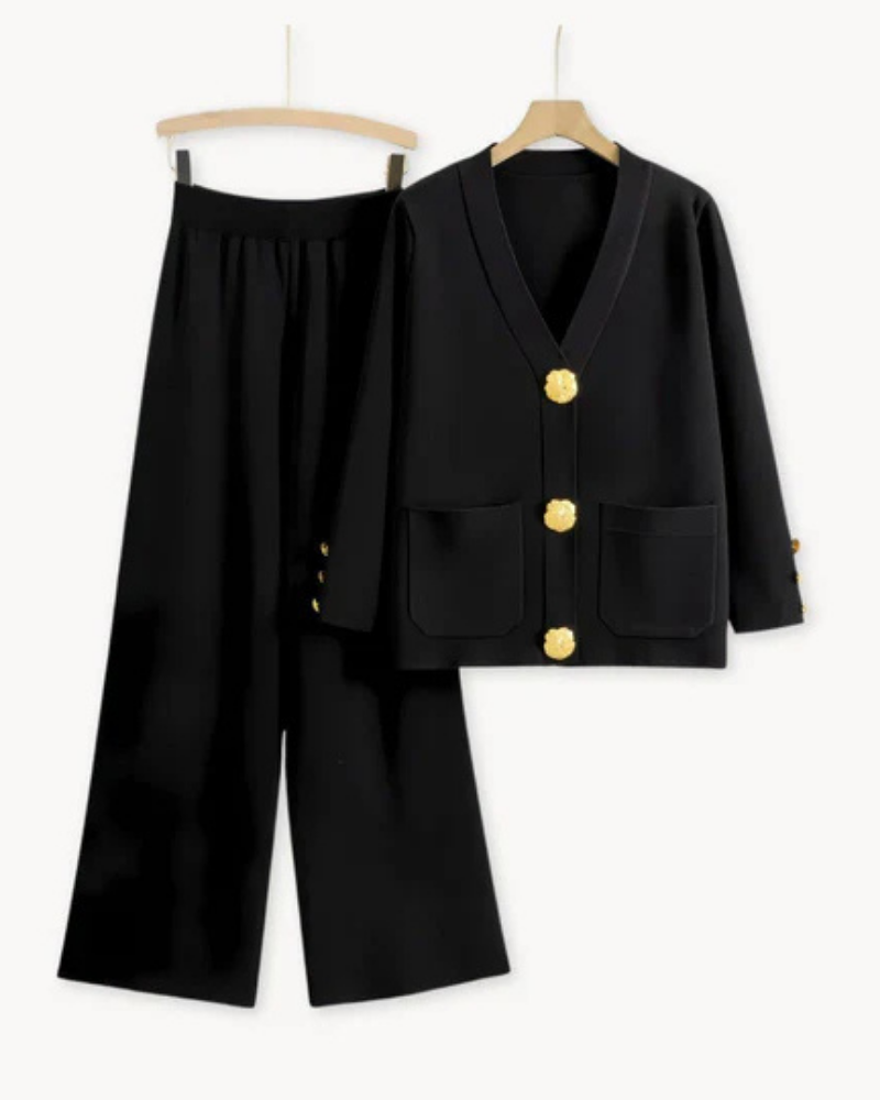 CELESTE - Luxe gebreide set
