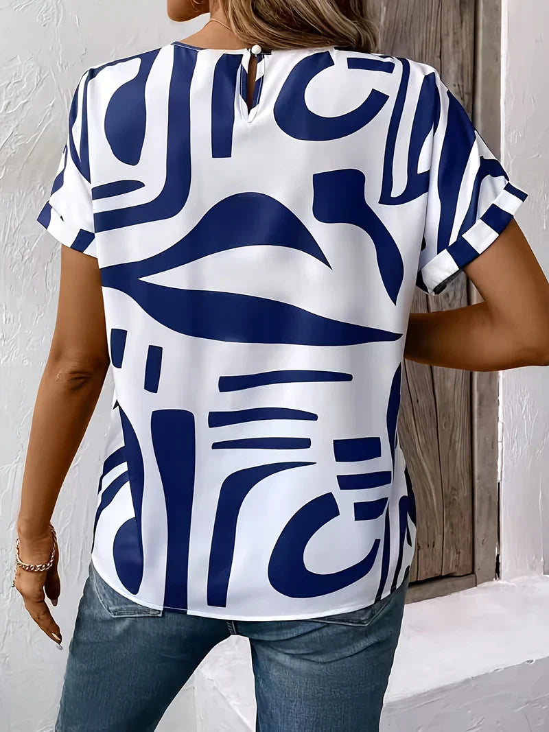 Mertens Van Persie | Grafisch T-shirt met Statement Print
