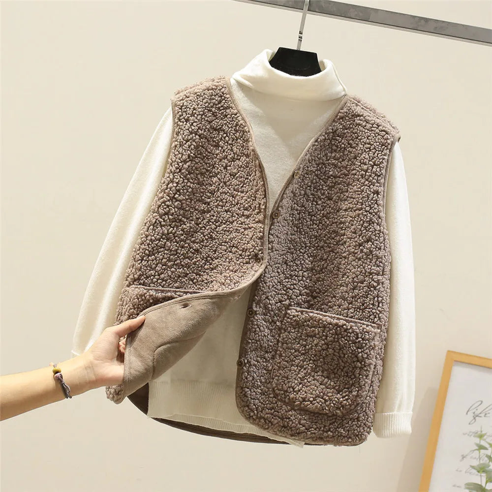 Layla™ - Veelzijdig chique wollen vest