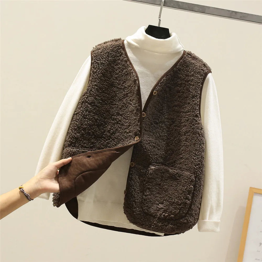 Layla™ - Veelzijdig chique wollen vest