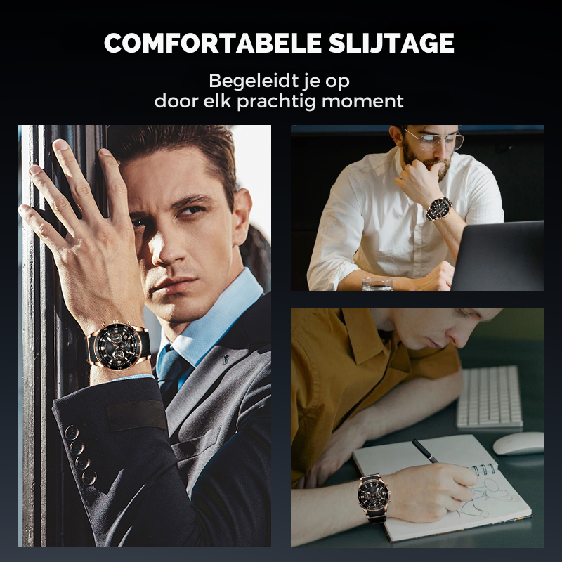 Mertens Van Persie | Luxe Herenhorloge Quartz