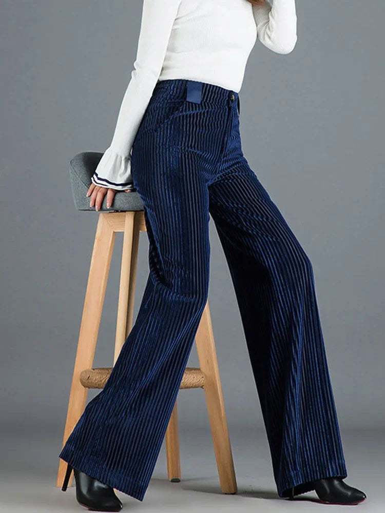 Teodora - Corduroy damesbroek