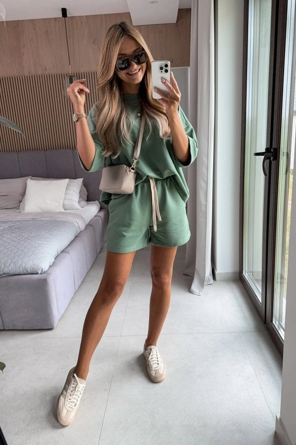 Mertens Van Persie | Loungewear Set met Shorts