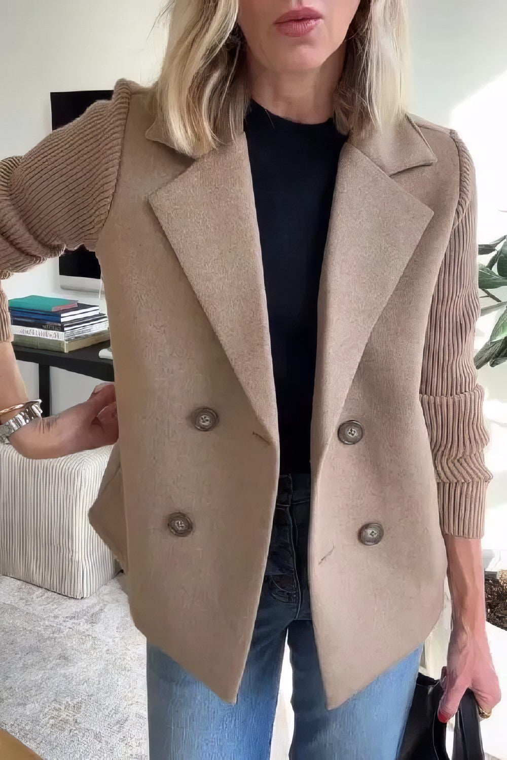 Mertens ANT | Patchwork Cardigan jas