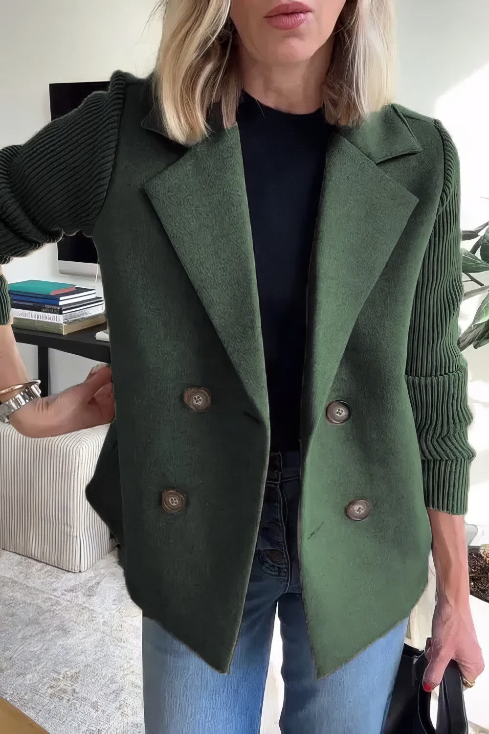Mertens ANT | Patchwork Cardigan jas
