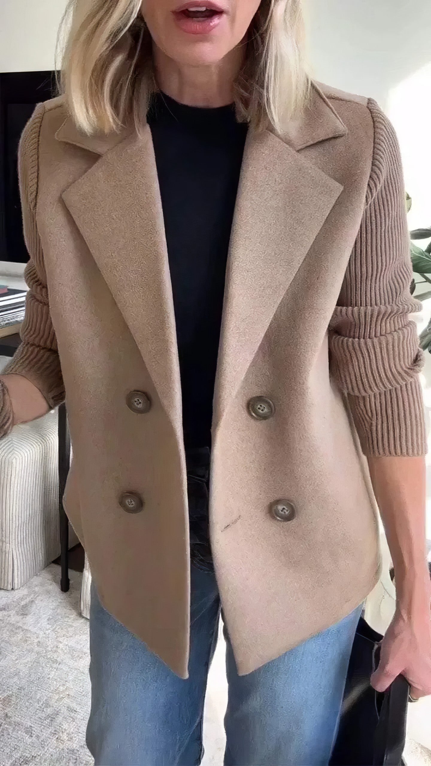 Mertens ANT | Patchwork Cardigan jas