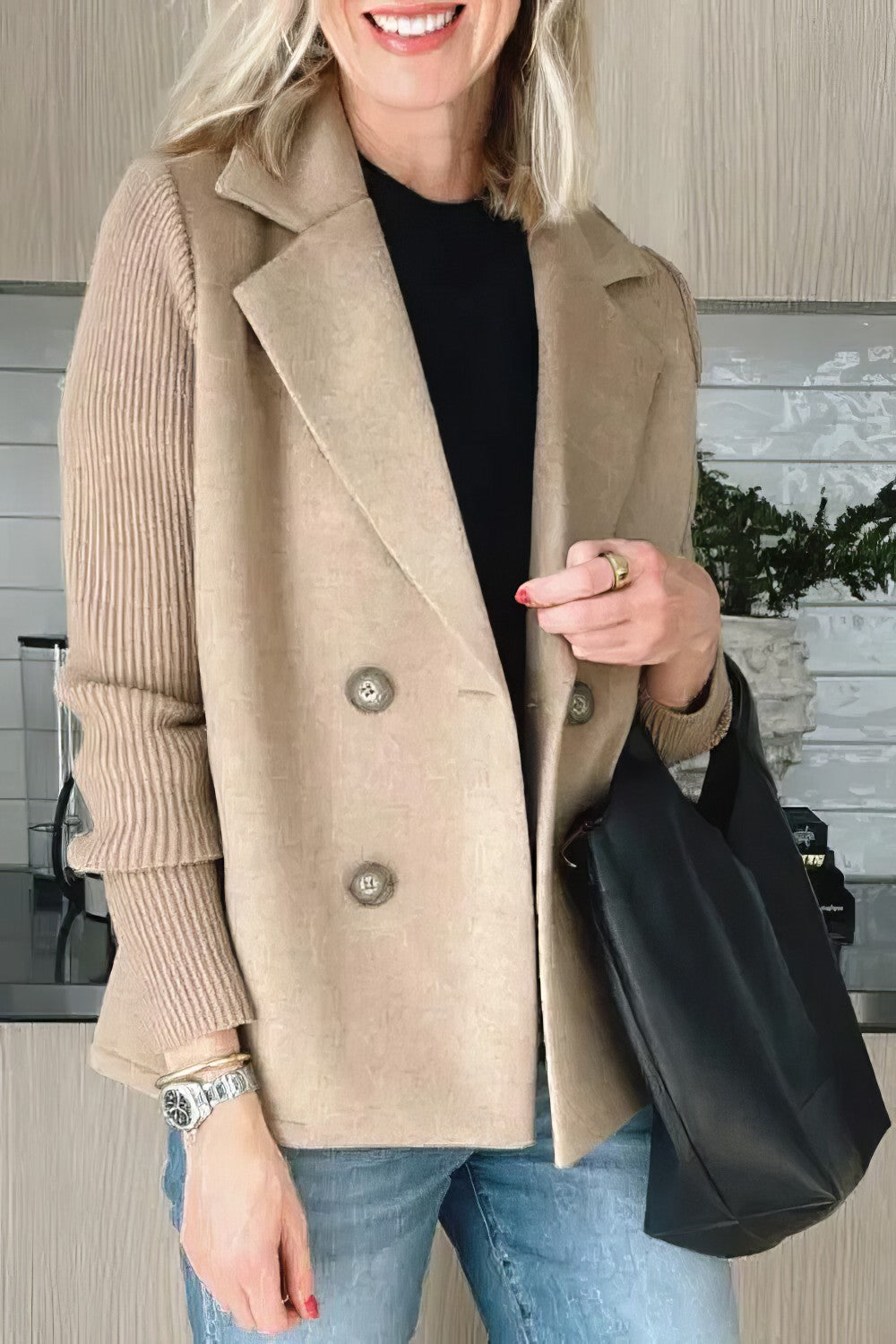 Mertens ANT | Patchwork Cardigan jas