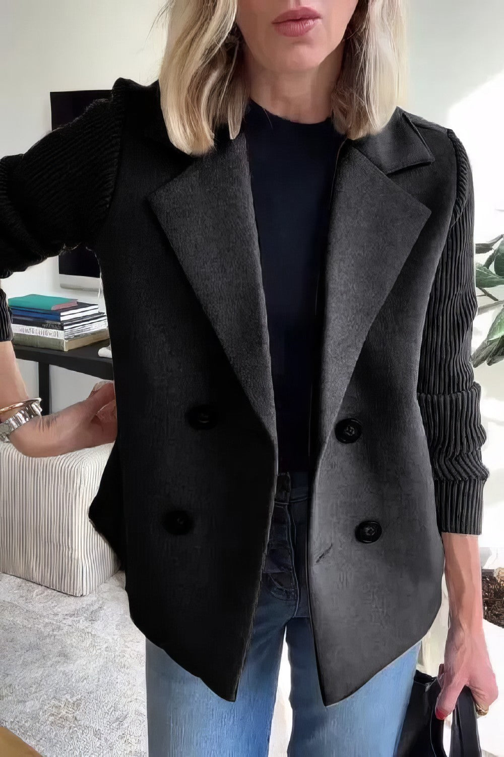 Mertens ANT | Patchwork Cardigan jas