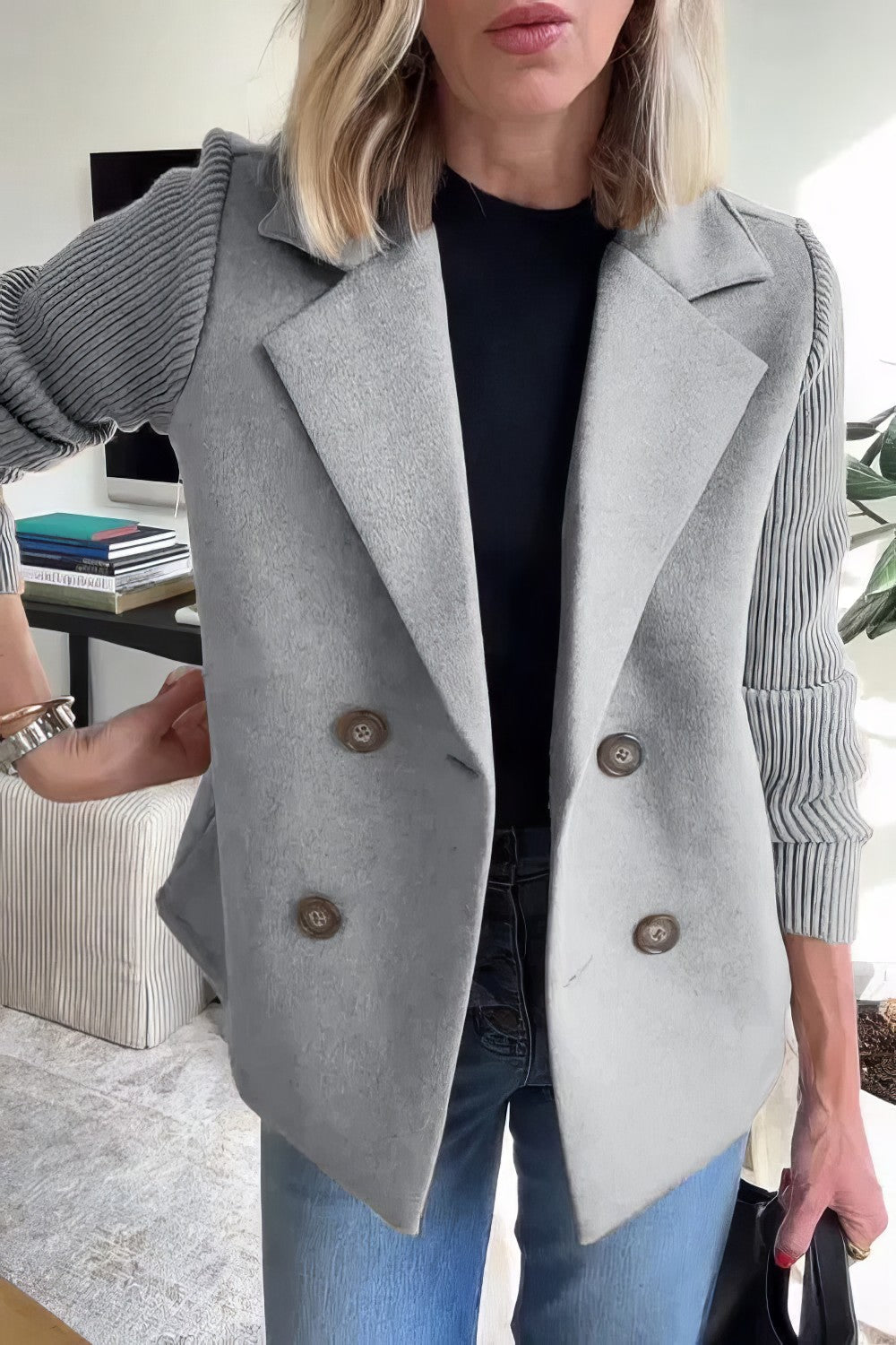 Mertens ANT | Patchwork Cardigan jas