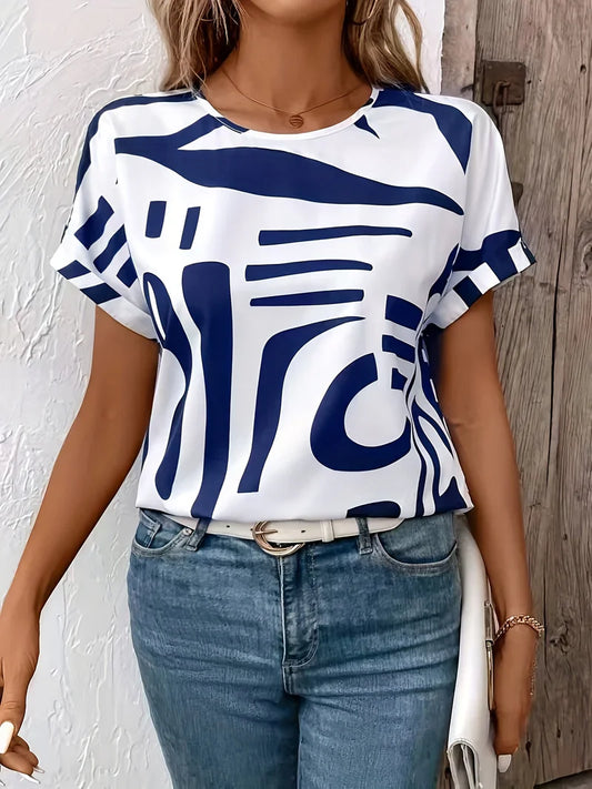 Mertens Van Persie | Grafisch T-shirt met Statement Print