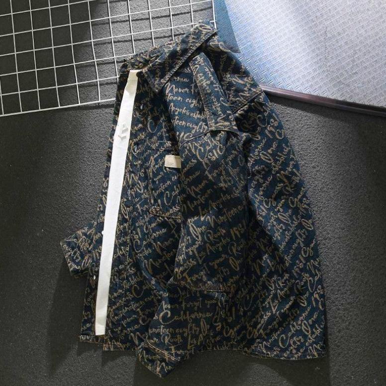 Hans™ Denim jasje met letters