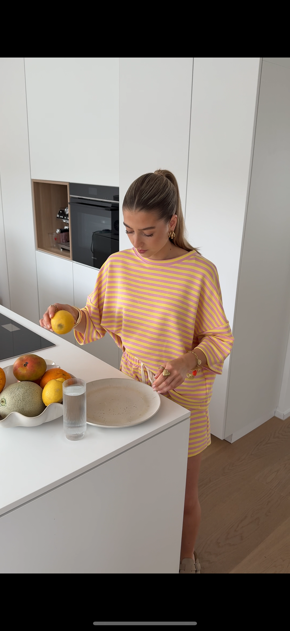 Mertens Van Persie | Gestreepte Loungewear Set