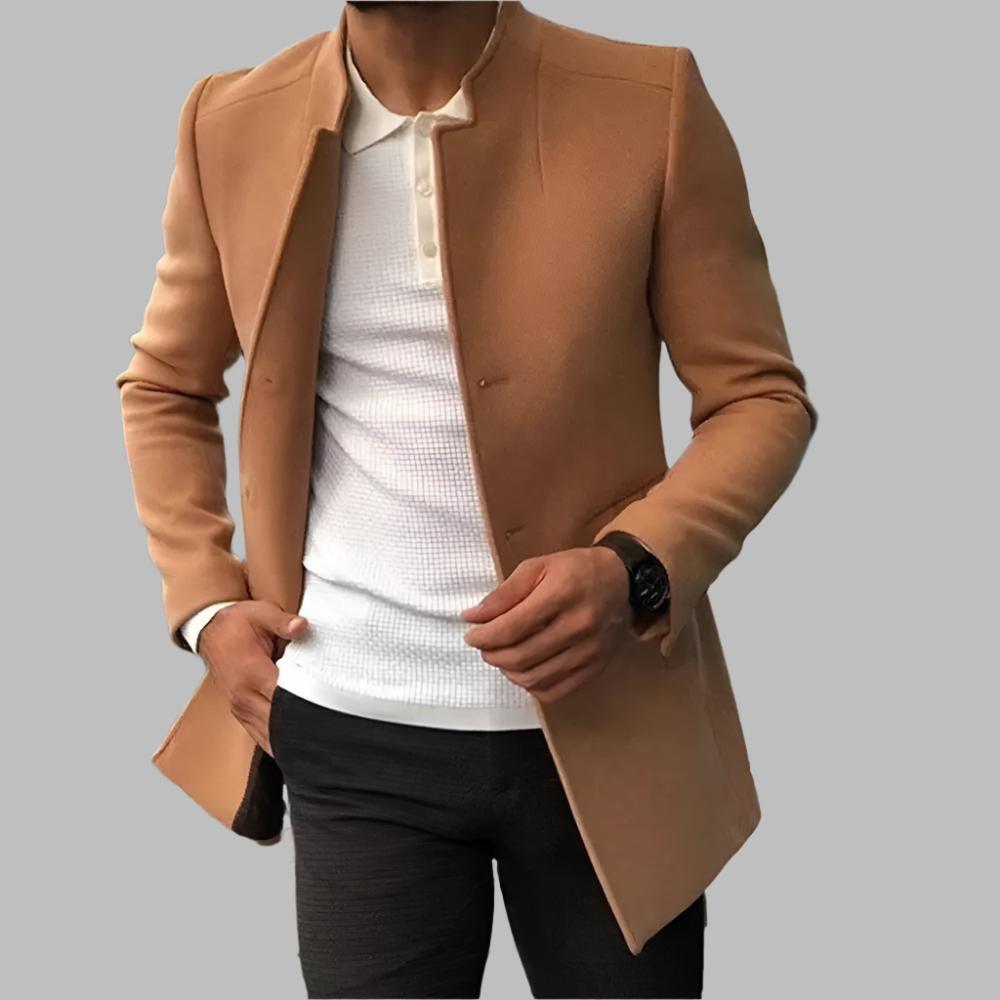 Bruno™ - Elegante wollen herenjas