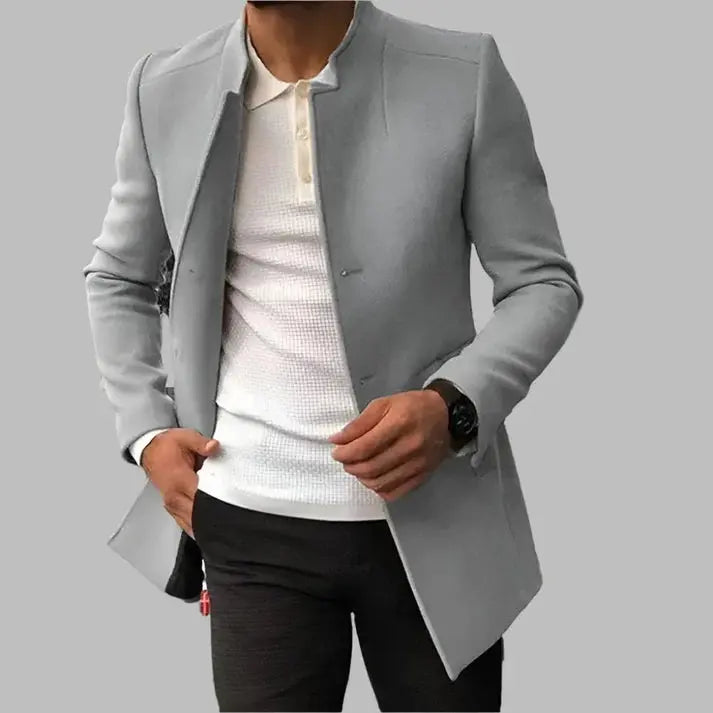 Bruno™ - Elegante wollen herenjas