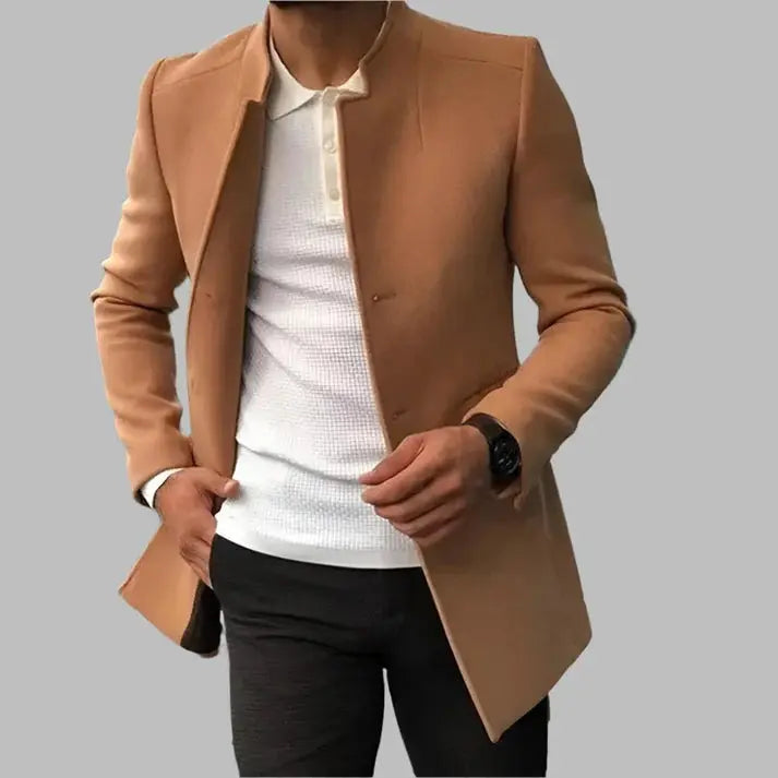 Bruno™ - Elegante wollen herenjas
