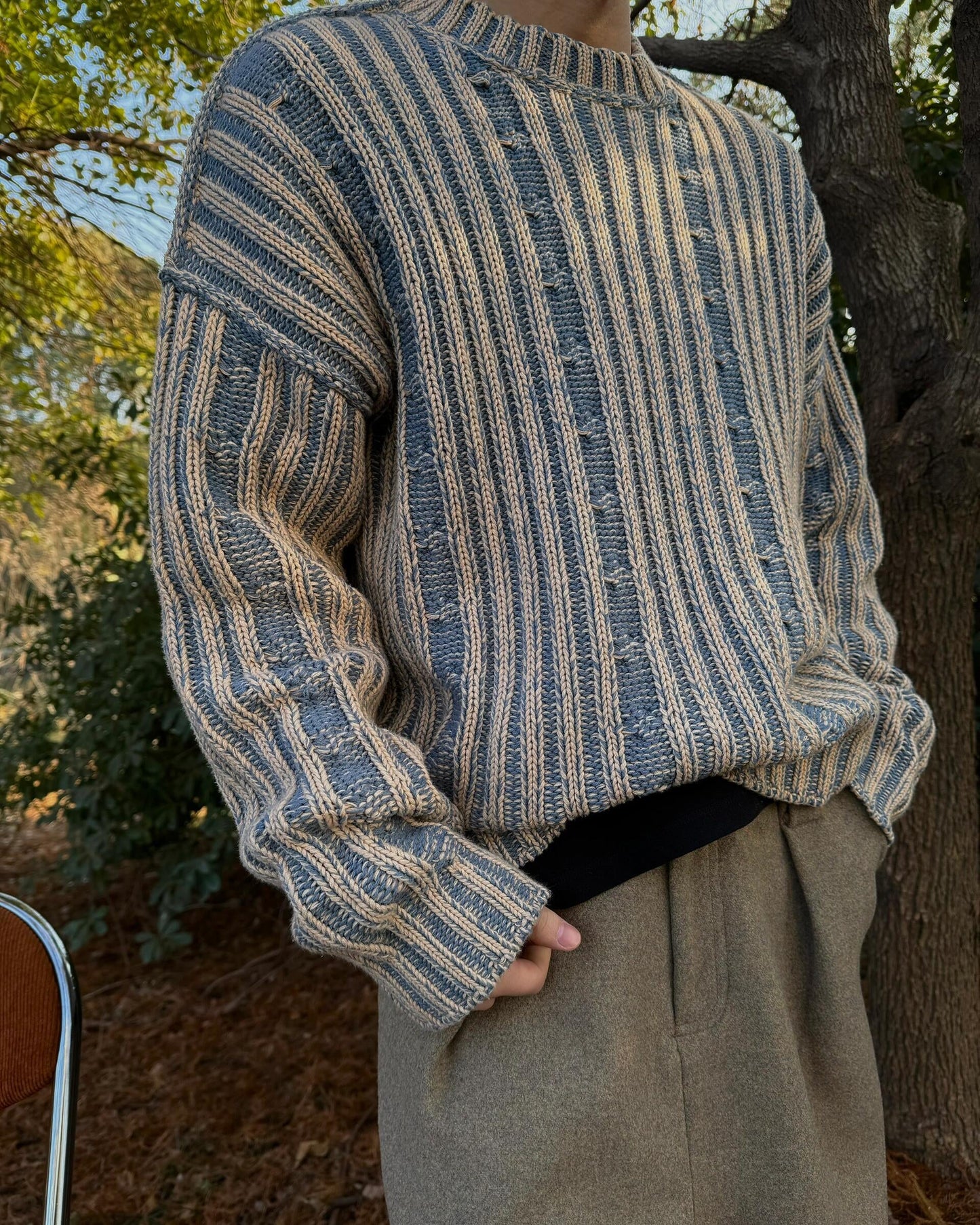 Heritage Knit Cable Sweater