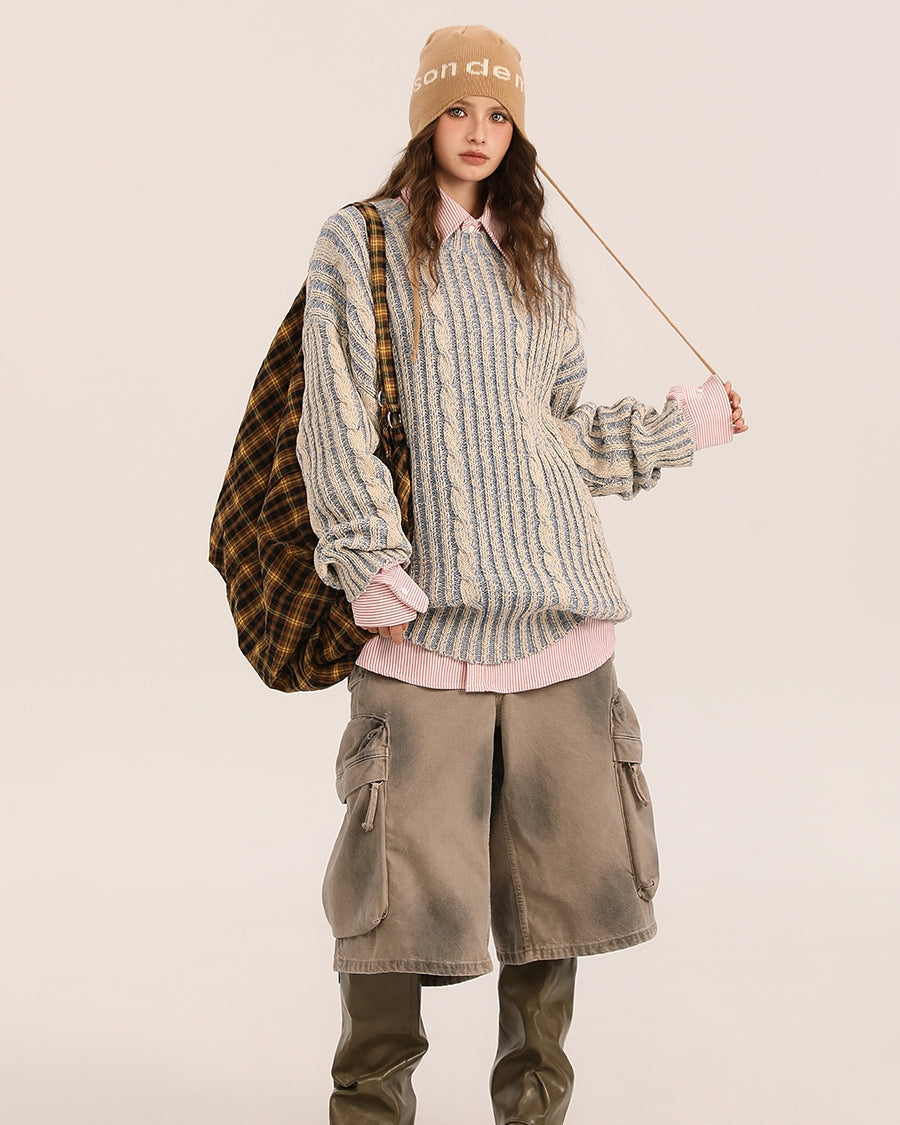 Heritage Knit Cable Sweater