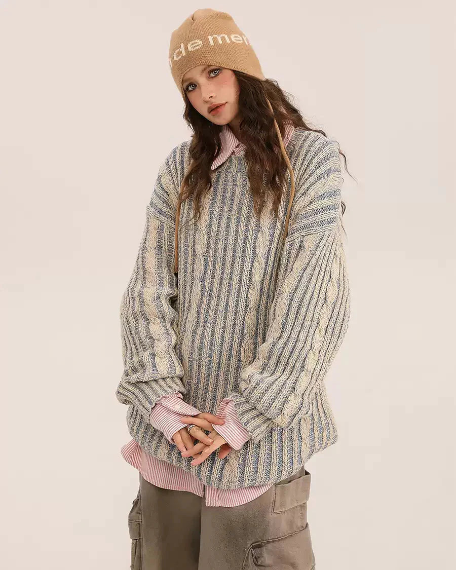 Heritage Knit Cable Sweater