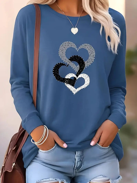 Heart Sparkle Sweatshirt | Samen tegen Diabetes