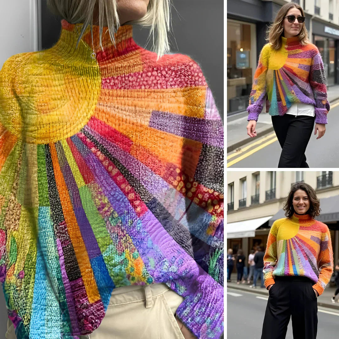 ANNA | Sunshine patchwork coltrui