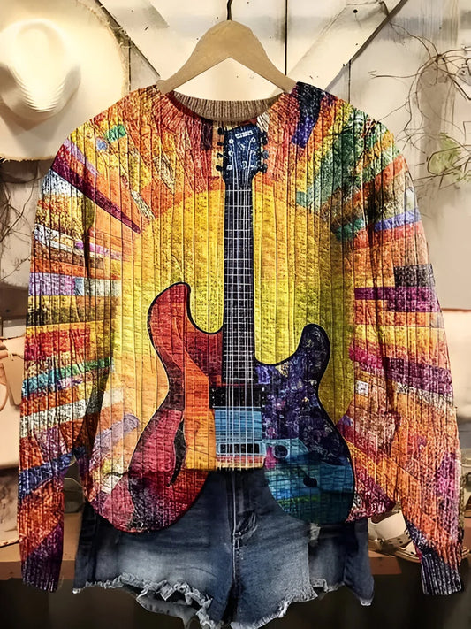 LUCIA™ | Trui met gekleurde gitaar