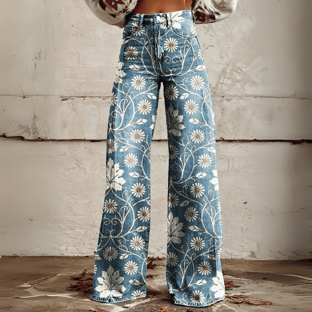 Trendy Vintage Boho Broek