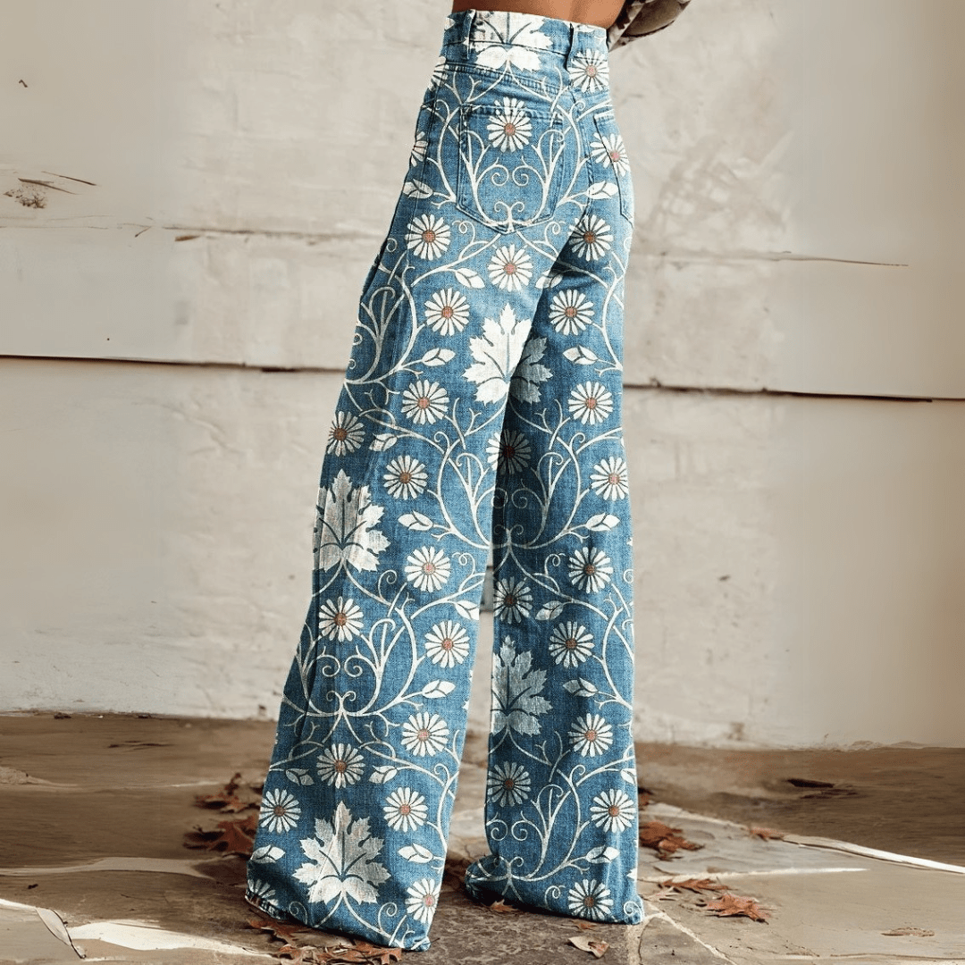 Trendy Vintage Boho Broek