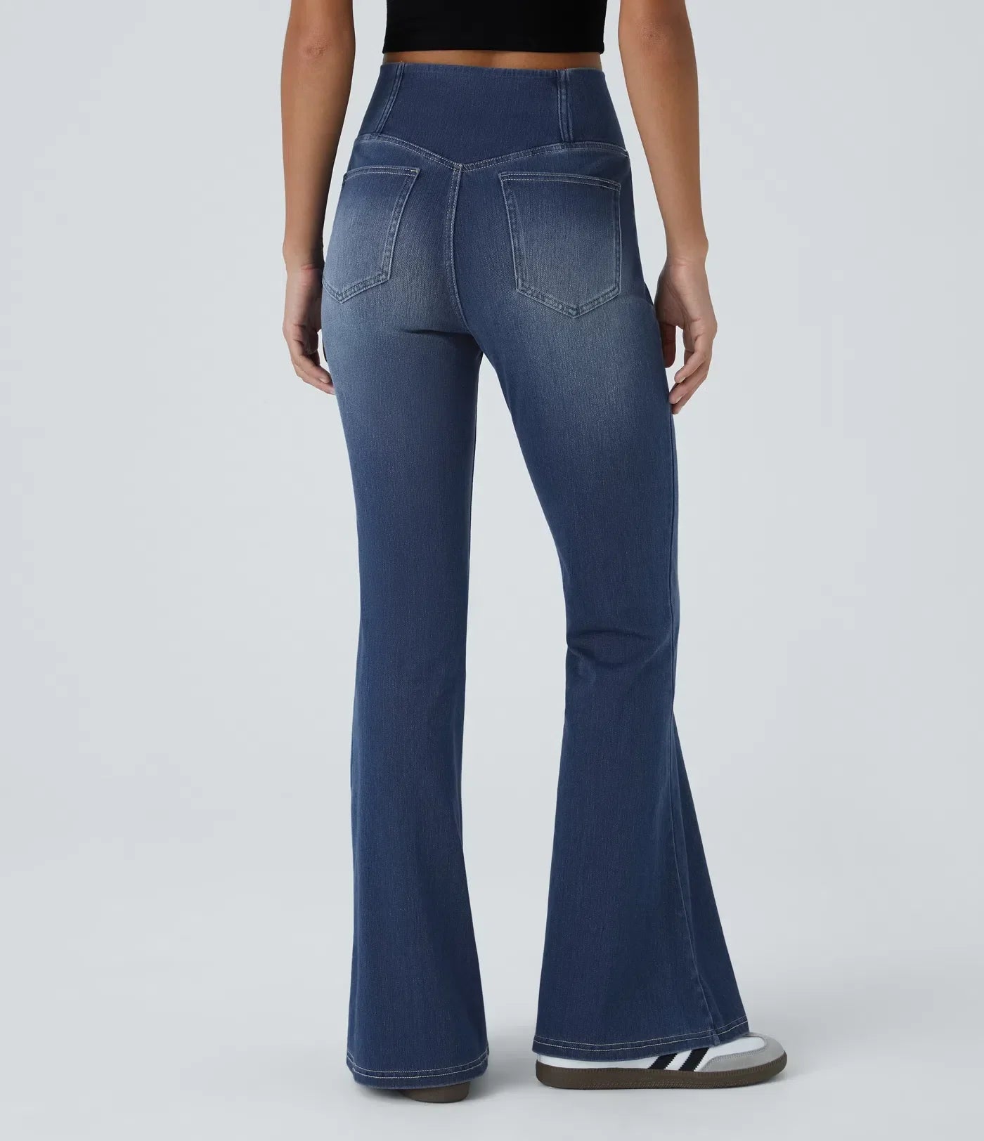 Vera | Elastisch Vormgevend Flared Broek